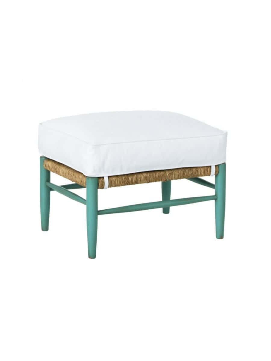 images Westhampton Ottoman, Robin's Egg Blue