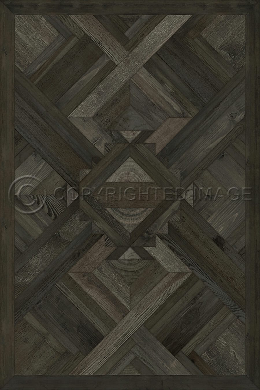 images Woodwork Primeval Vinyl Floor Cloth, 20 x 30, 38 x 56