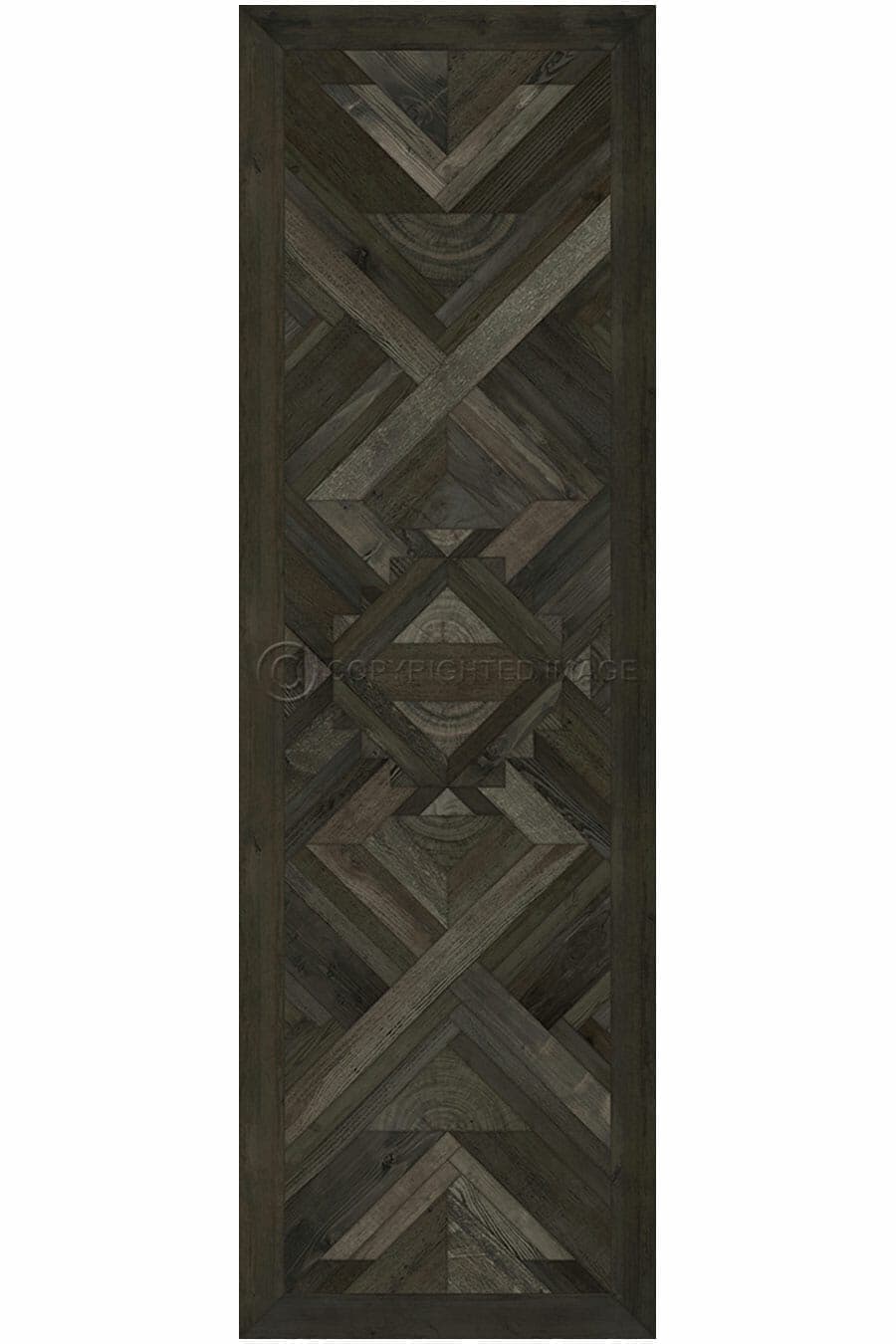 images Woodwork Primeval Vinyl Floor Cloth, 36 x 115 Runner