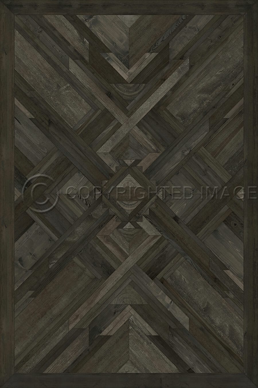 images Woodwork Primeval Vinyl Floor Cloth, 96 x 140, 120 x 175