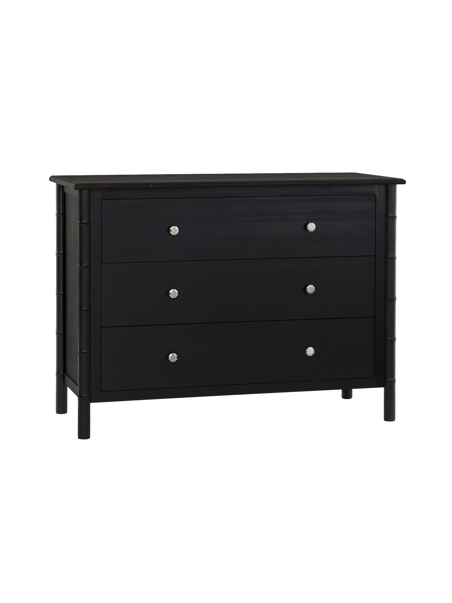 Bailie-3-Drawer-Dresser-Ebony Bailie 3 Drawer Dresser, Ebony