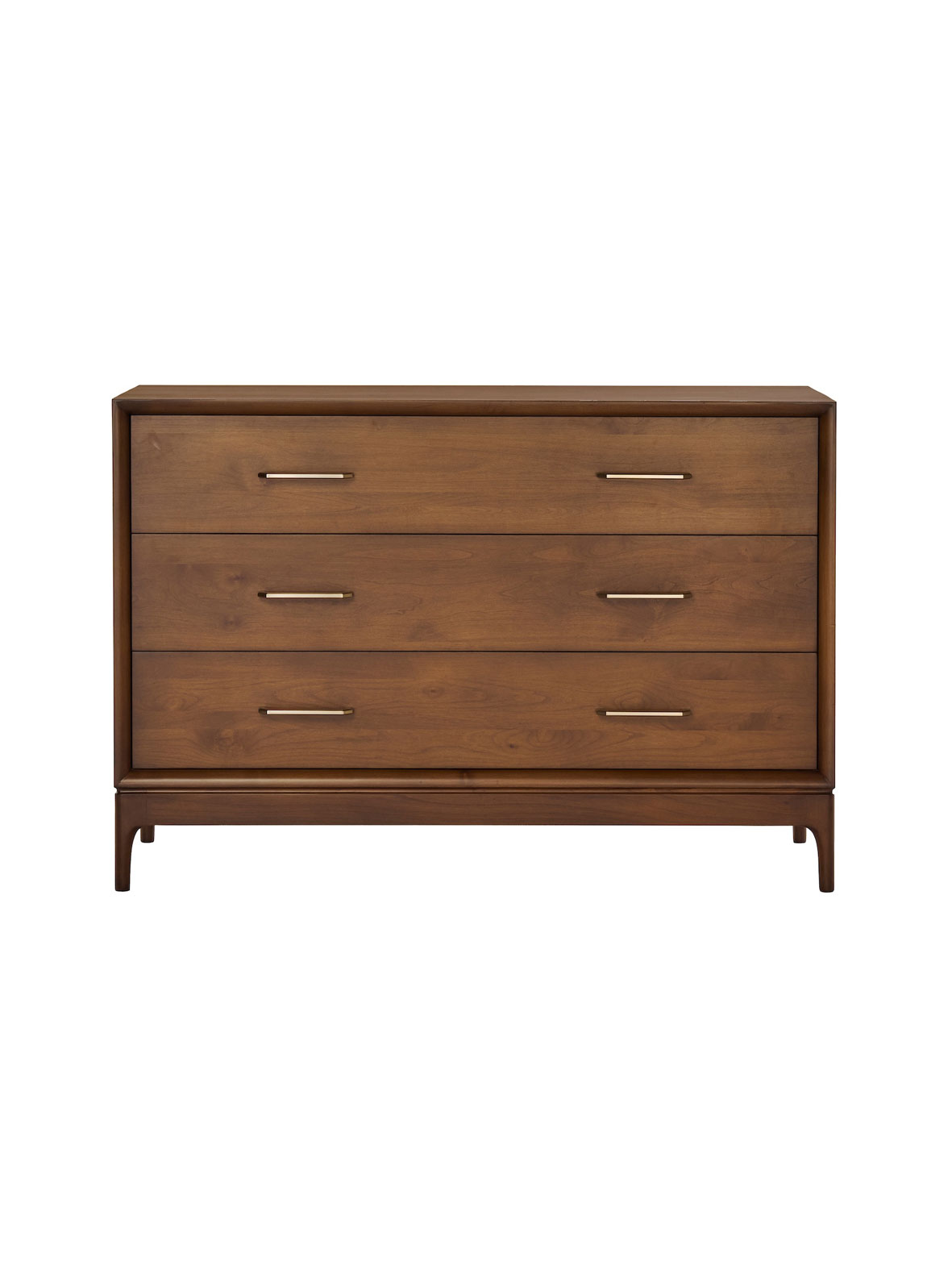 Greenport-3-Drawer-Dresser-Pecan-2 Greenport 3 Drawer Dresser, Pecan 2