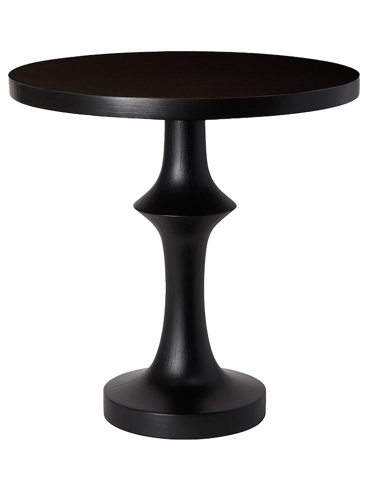Laurel Side Table, Ebony Laurel Side Table, Ebony