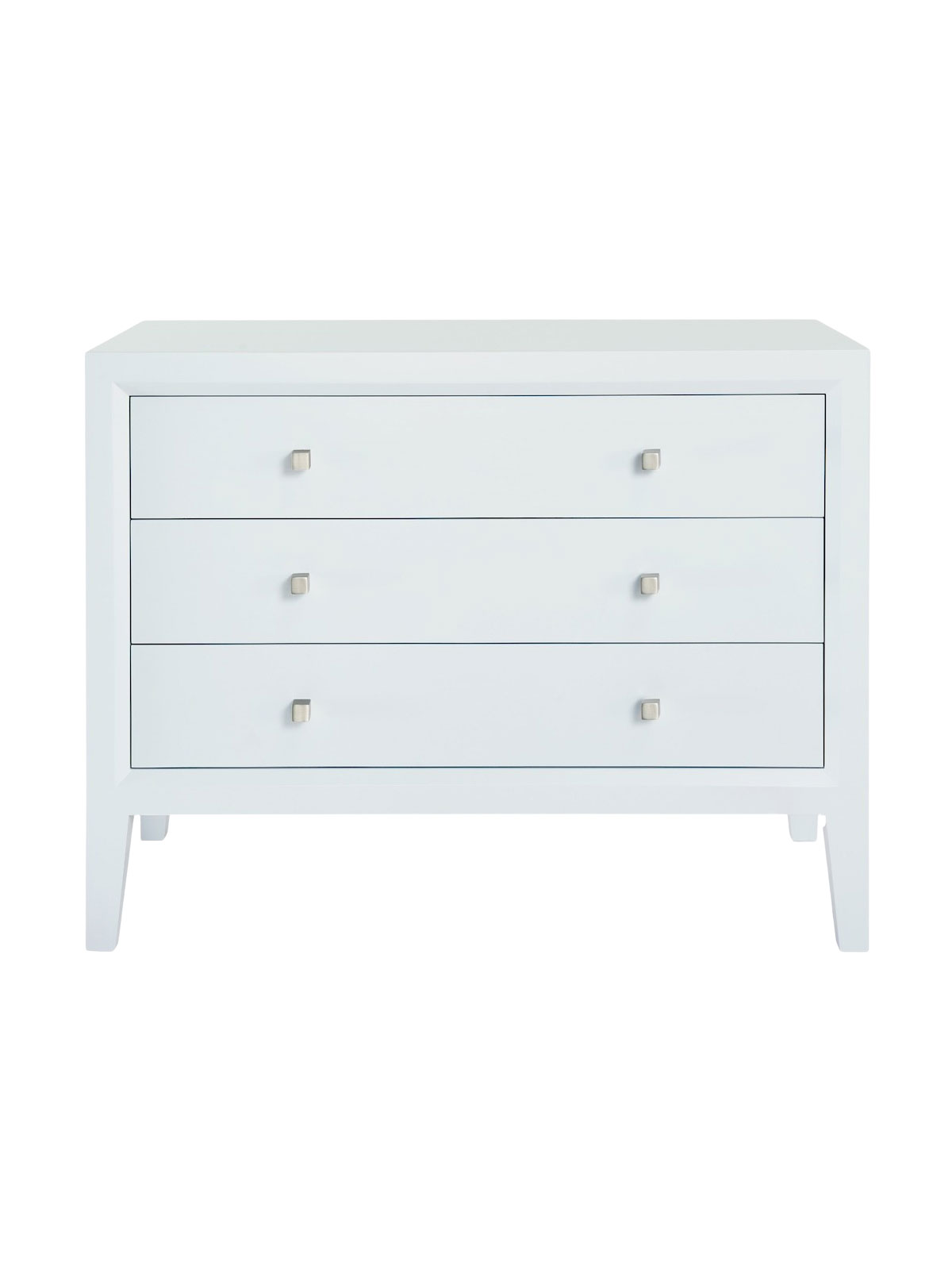 Piper Large 3 Drawer Nightstand, Skylight, Front Piper Large 3 Drawer Nightstand, Skylight, Front
