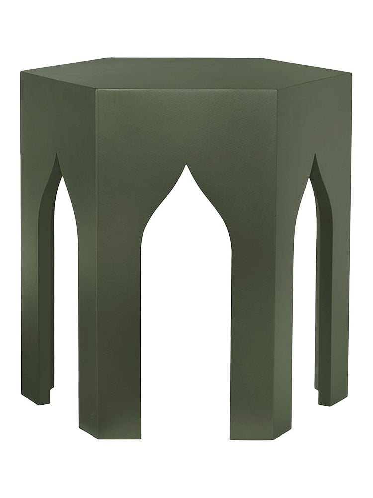 Quogue Side Table, Olive Quogue Side Table, Olive