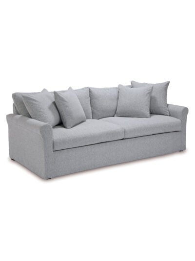 Sanibel Grande Two Seat Slipcovered Sofa, Austin Fountain