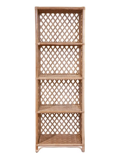 Naples Wicker Etagere, Natural
