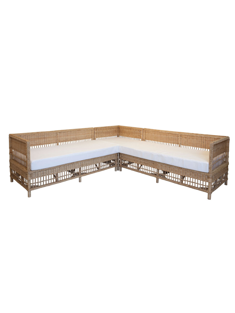 Sonoma Wicker Sectional, Natural Sonoma Wicker Sectional, Natural