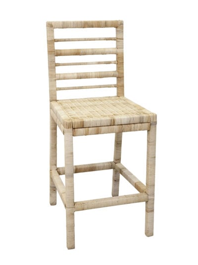 Tierra Wicker Counter Stool, Natural