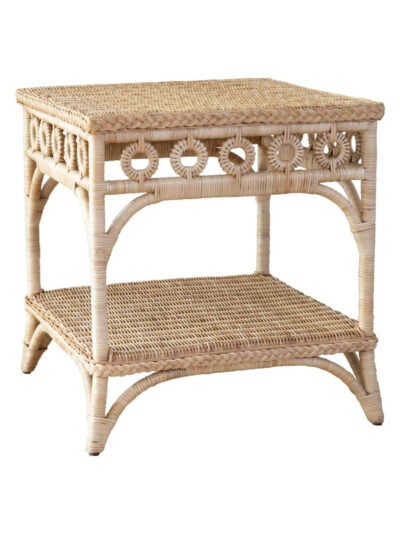 Portofino Wicker End Table, Natural