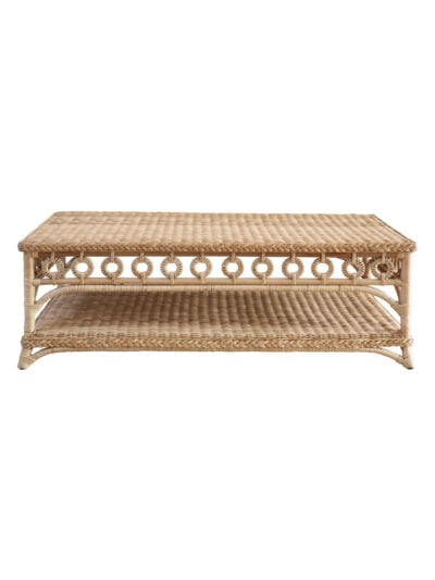 Portofino Wicker Coffee Table, Natural