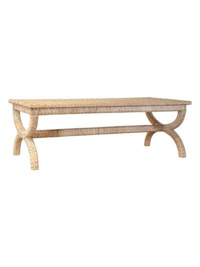 Capri Wicker Coffee Table, Natural