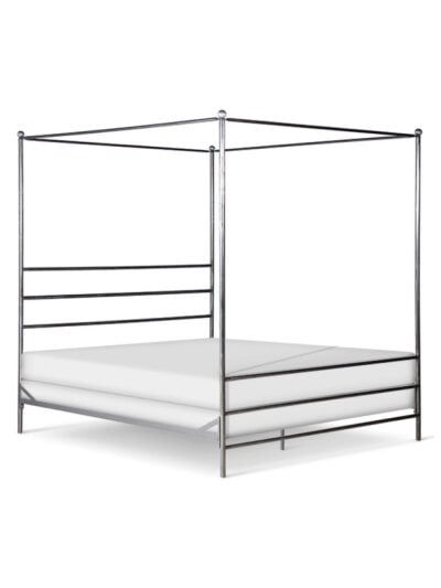 Tabitha Wrought Iron Bed, King, Custom Finish
