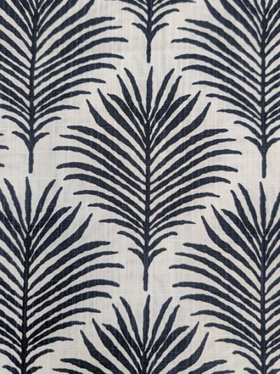 Palmetto Peacoat Fabric (C)