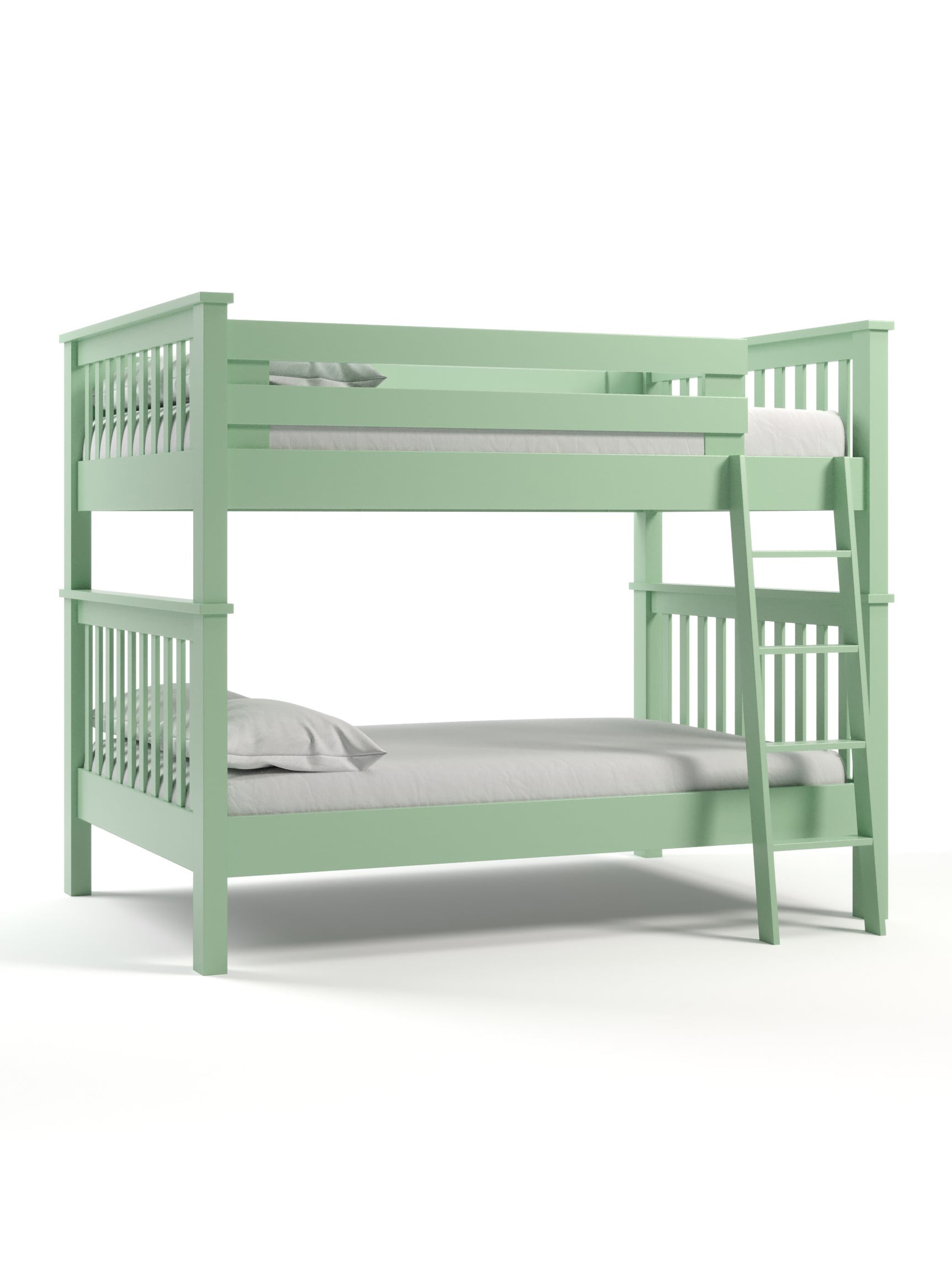 Coastal Cottage Full over Full Bunk Bed, Jade Coastal Cottage Full over Full Bunk Bed, Jade