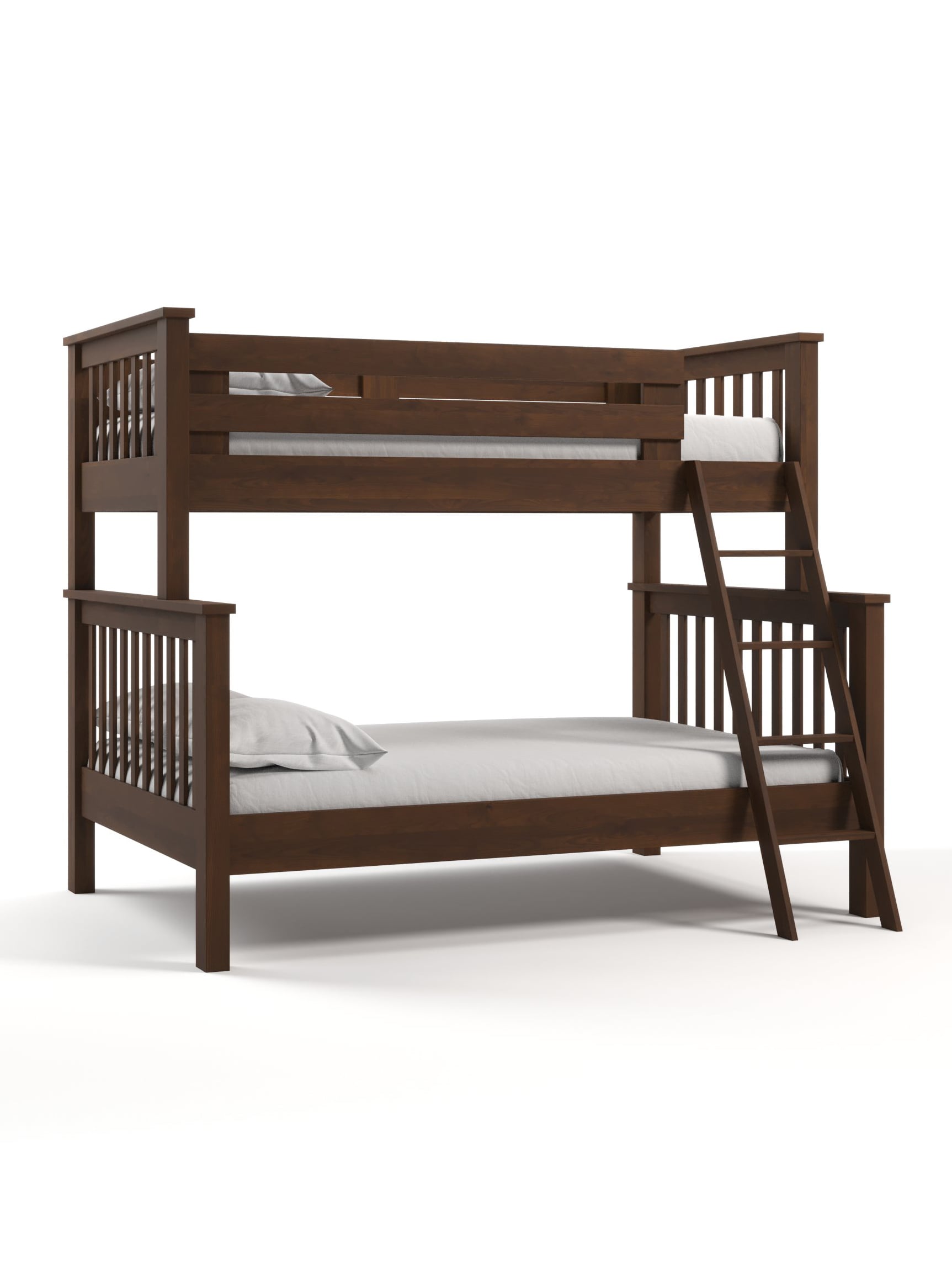 Coastal Cottage Twin over Full Bunk Bed, Coffee Coastal Cottage Twin over Full Bunk Bed, Coffee