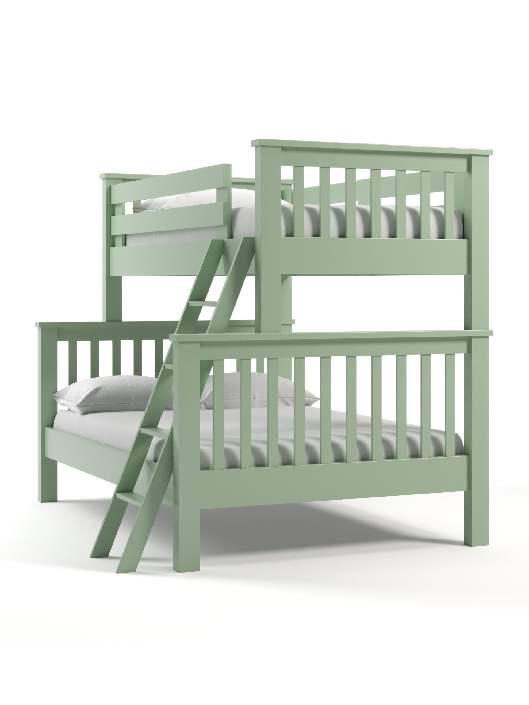 Coastal Cottage Twin over Full Bunk Bed, Mojito, Angled Coastal Cottage Twin over Full Bunk Bed, Mojito, Angled