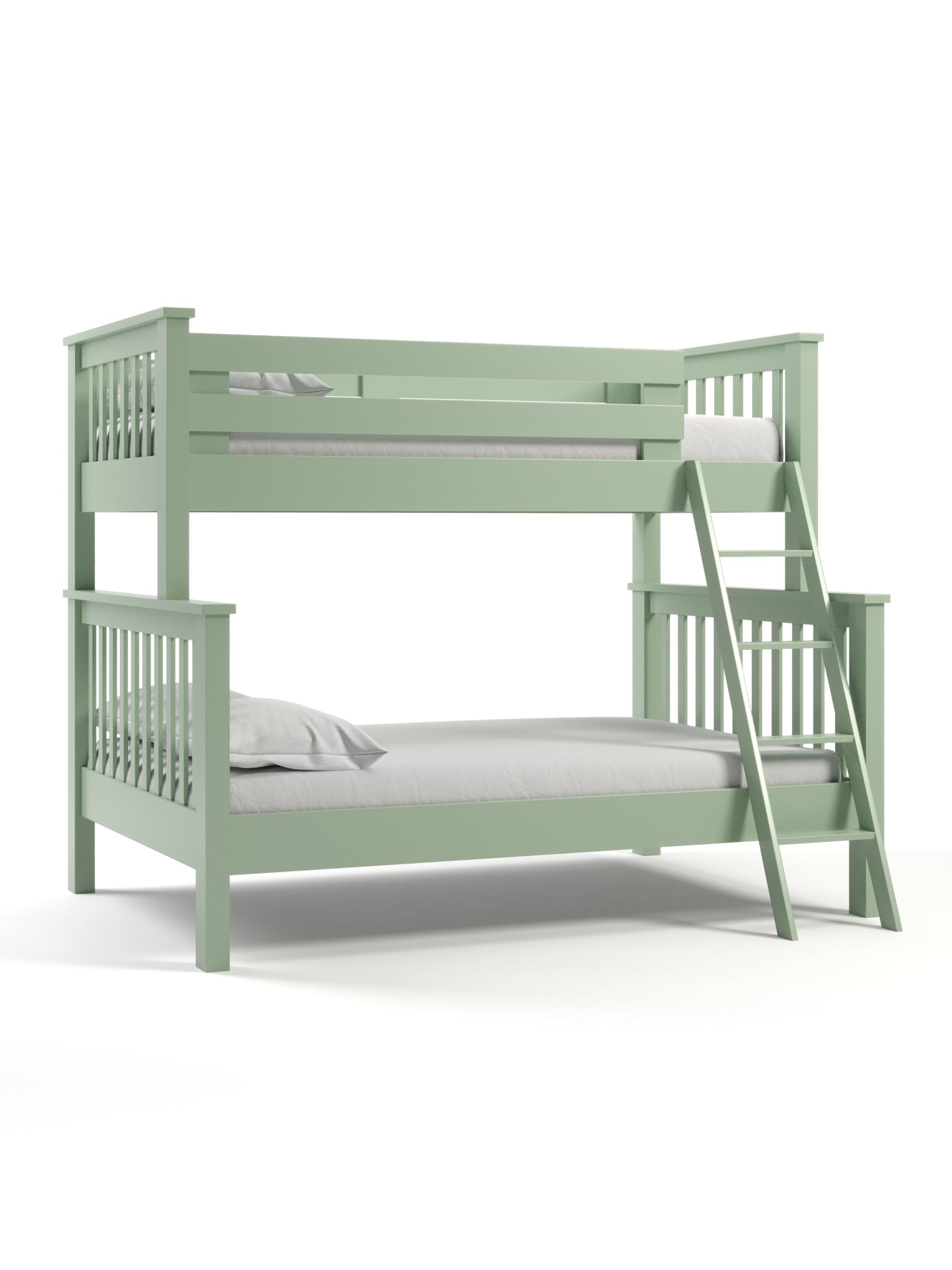 Coastal Cottage Twin over Full Bunk Bed, Mojito Coastal Cottage Twin over Full Bunk Bed, Mojito