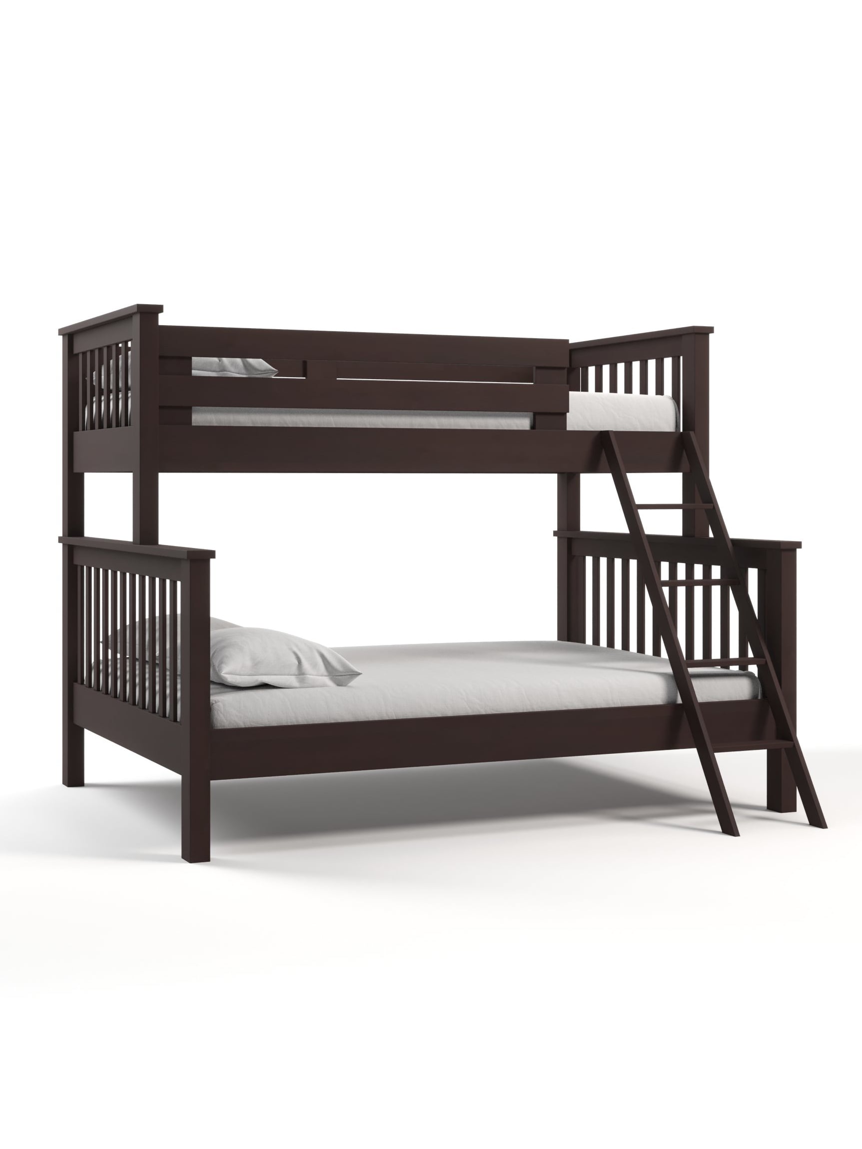 Coastal Cottage Twin over Queen Bunk Bed, Onyx Coastal Cottage Twin over Queen Bunk Bed, Onyx