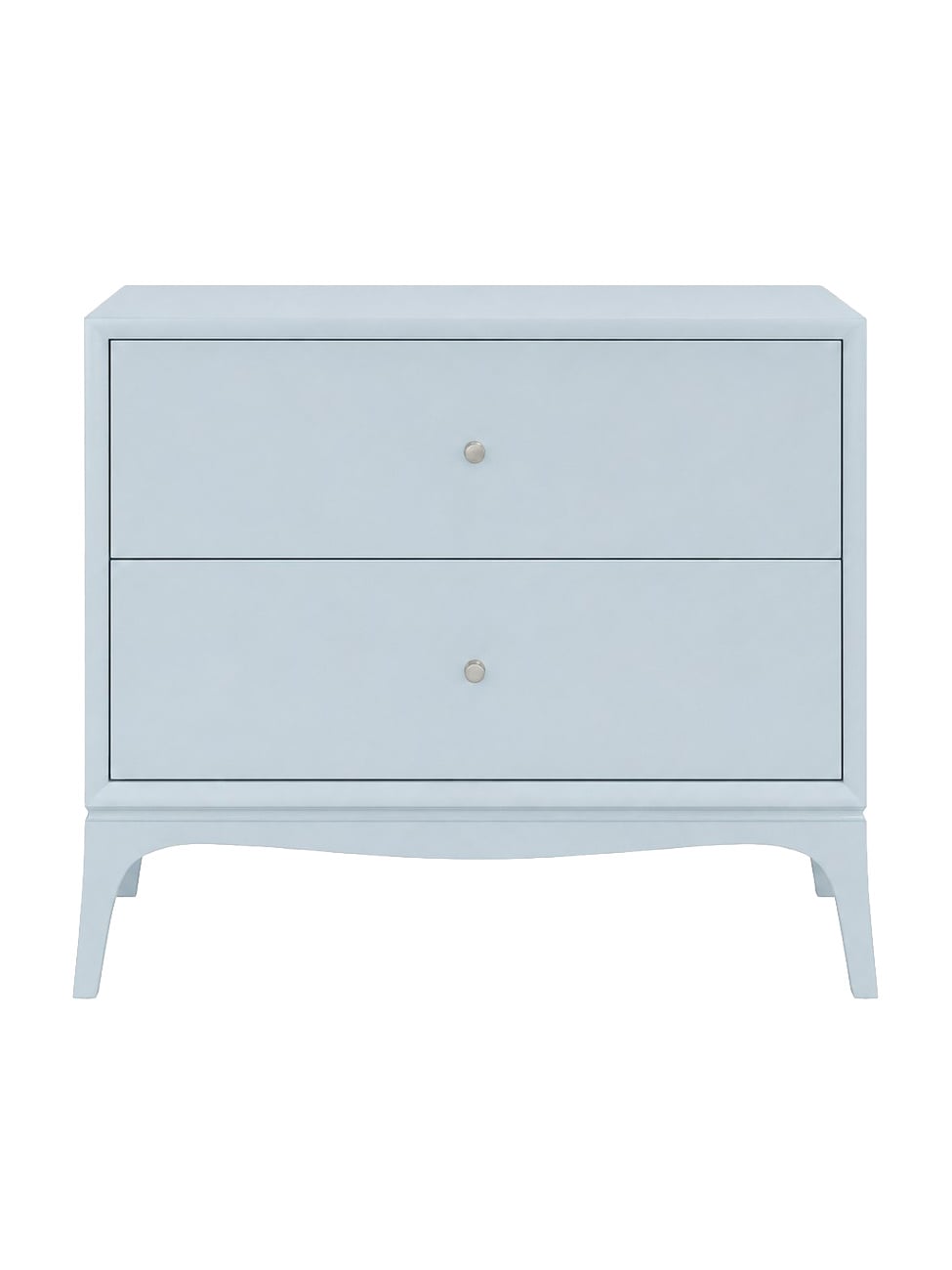 Coopers Two Drawer Nightstand Noosa Blue Coopers Two Drawer Nightstand Noosa Blue